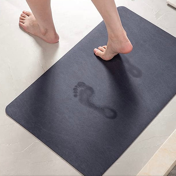 Fast Dry Bath Mat - Navy