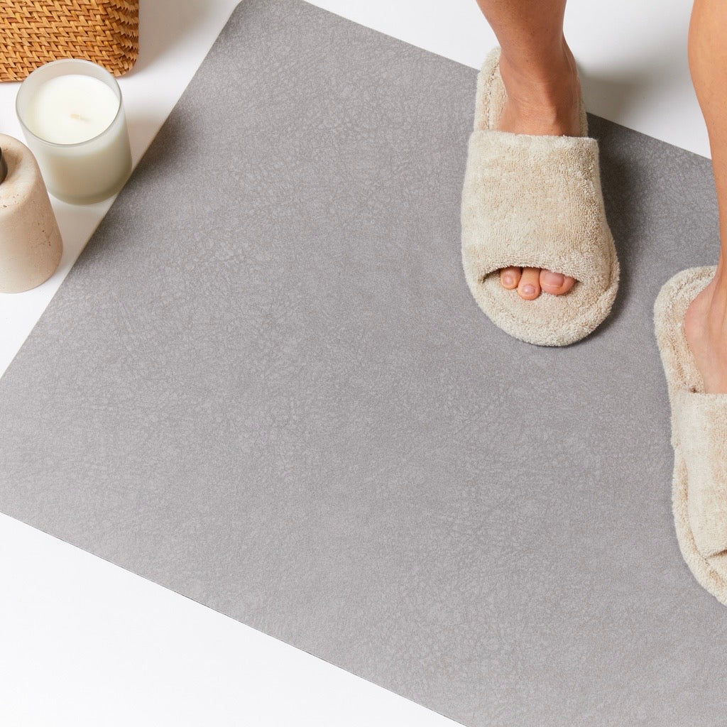 Fast Dry Bath Mat - Stone Grey