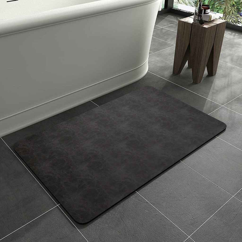 Fast Dry Bath Mat (Charcoal)