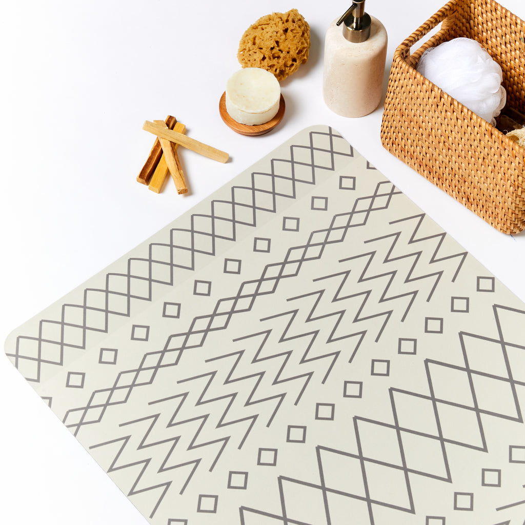 Fast Dry Bath Mat - Boho