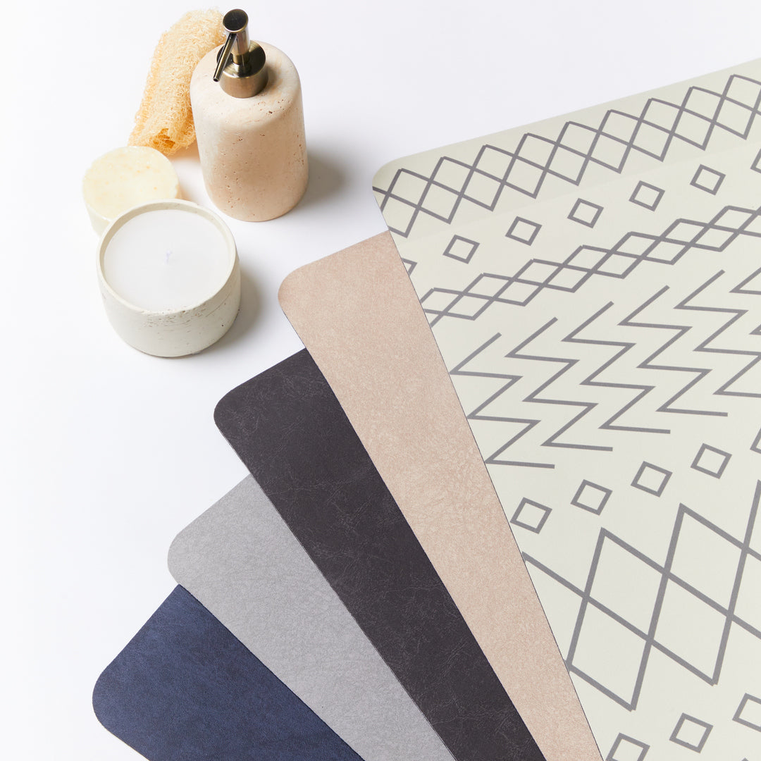 Fast Dry Bath Mat - Stone Grey